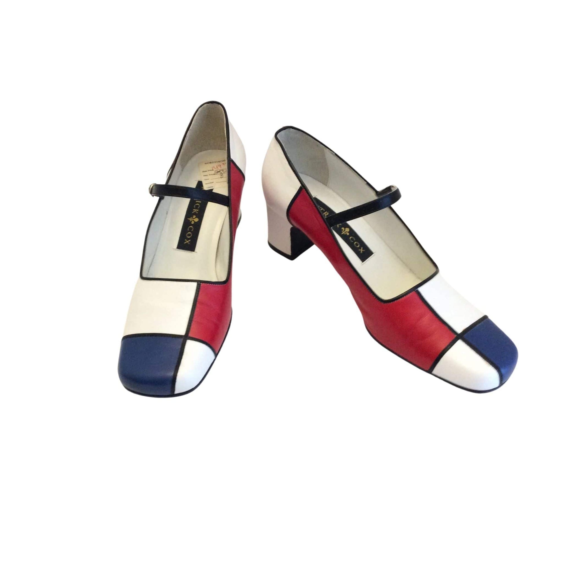 Patrick Cox Colorblock Shoes 7.5 / Multi / Mod