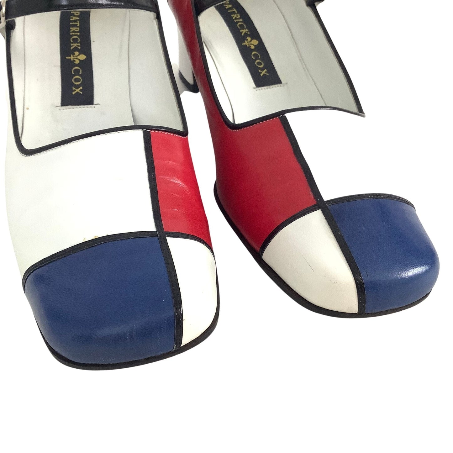 Patrick Cox Mondrian Heels 10 / Multi / Mod