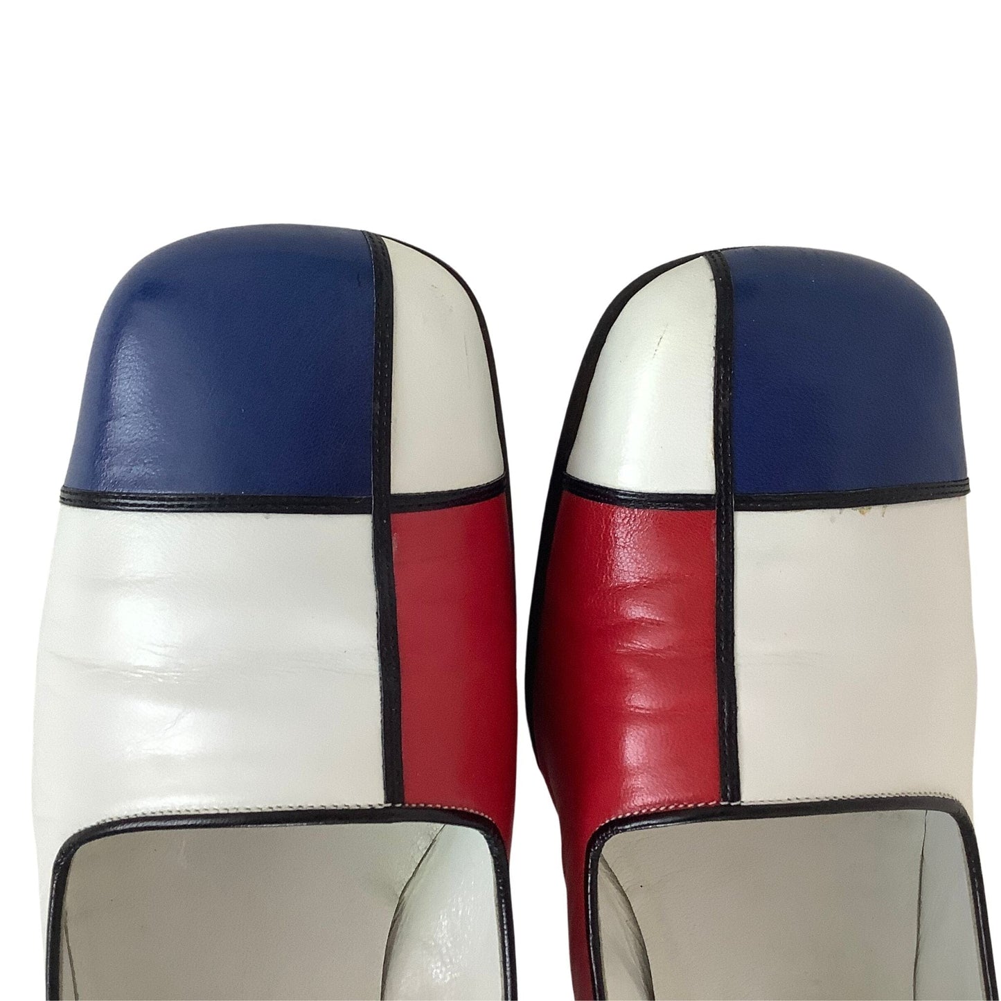 Patrick Cox Mondrian Heels 10 / Multi / Mod