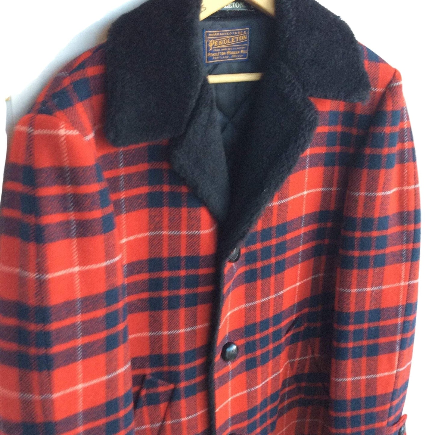 Pendleton Tartan Plaid Jacket Medium / Multi / Vintage 1990s