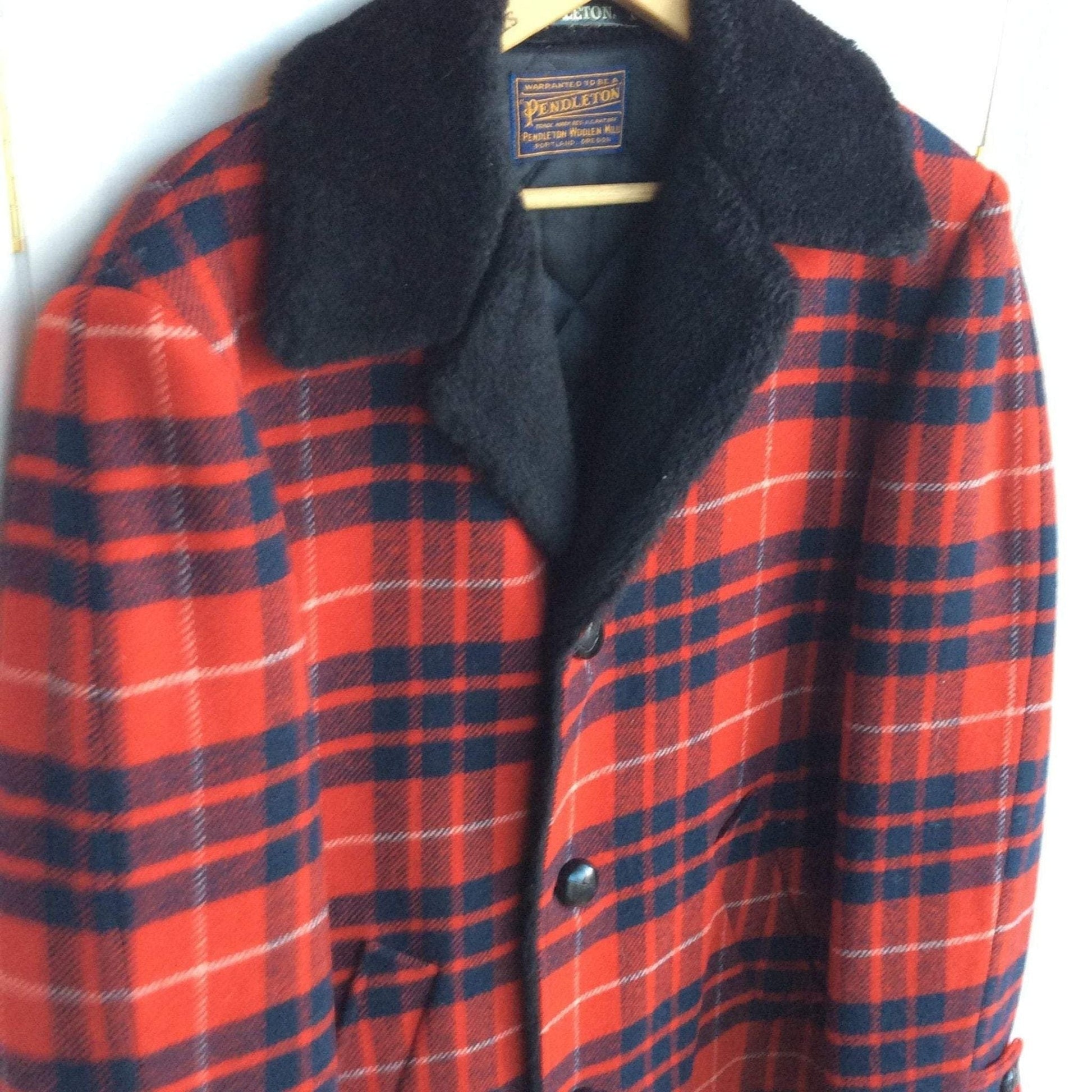 Pendleton Tartan Plaid Jacket Medium / Multi / Vintage 1990s