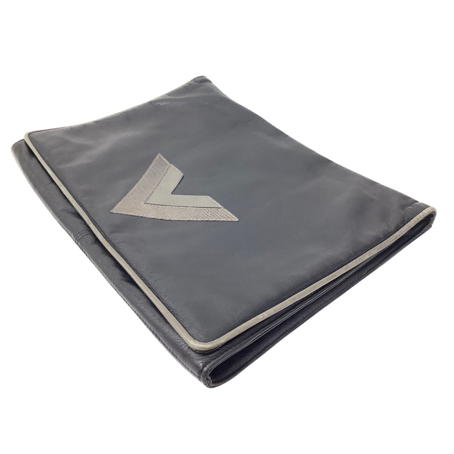Picard Clutch Bag Navy / Leather / Vintage 1970s