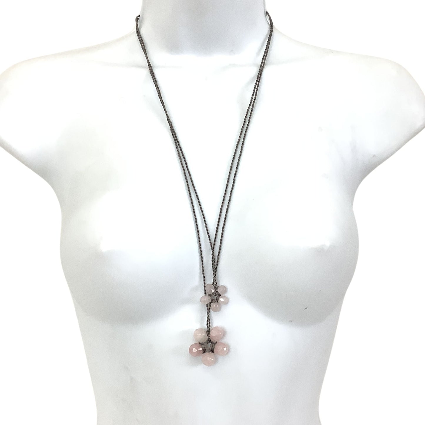 Pink Quartz Necklace Pink / Quartz / Romantic