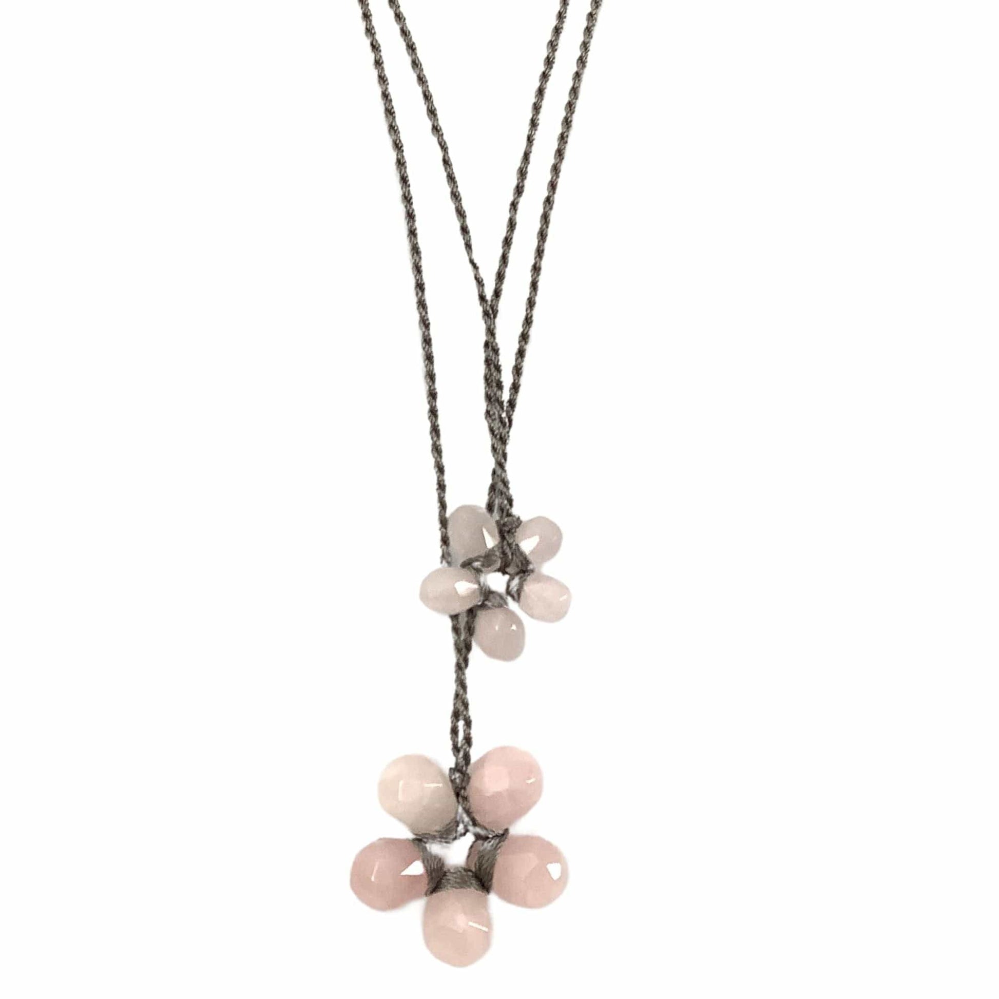 Pink Quartz Necklace Pink / Quartz / Romantic