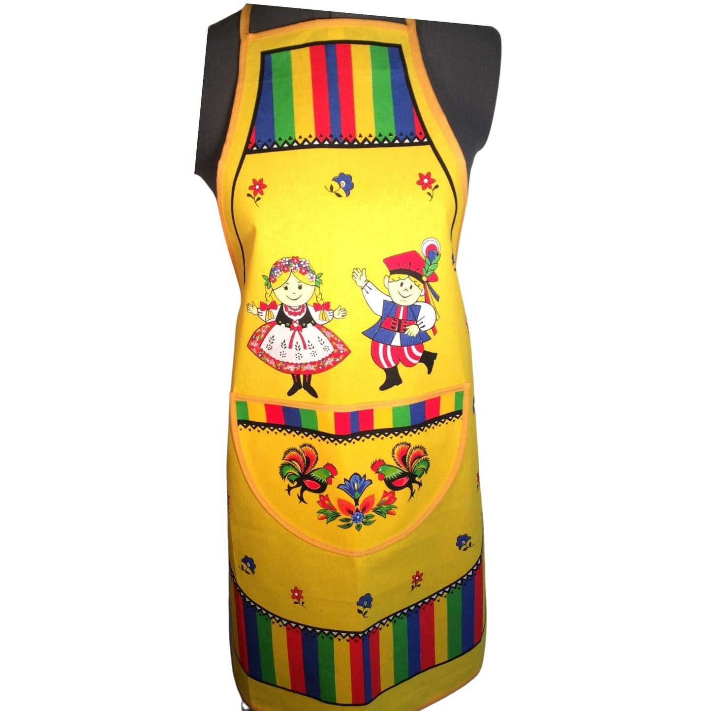 Poland Novelty Apron Yellow / Cotton / Novelty