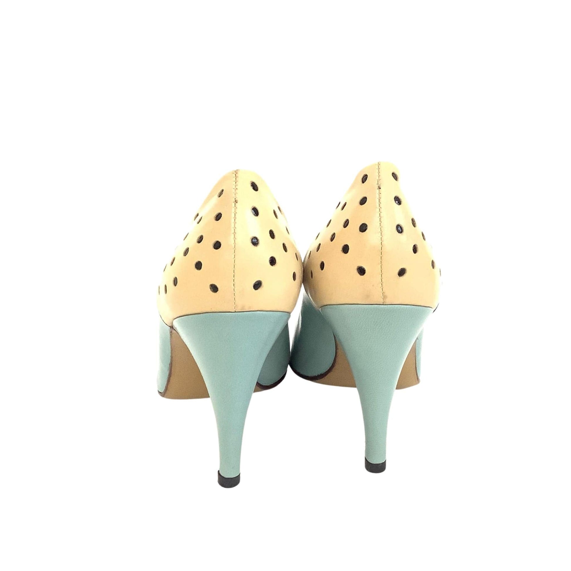 Polka Dot Pump Shoes 7 / Multi