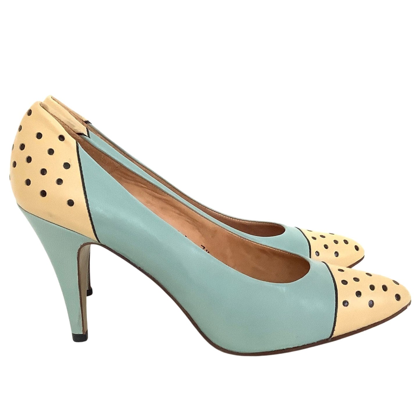 Polka Dot Pump Shoes 7 / Multi