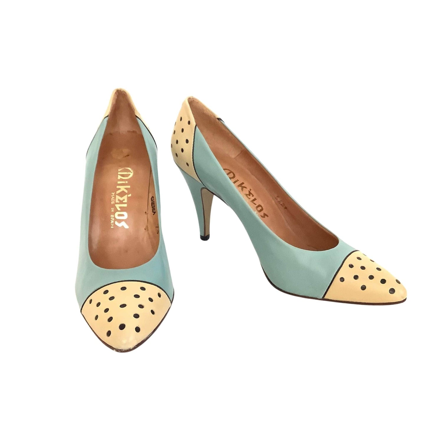 Polka Dot Pump Shoes 7 / Multi