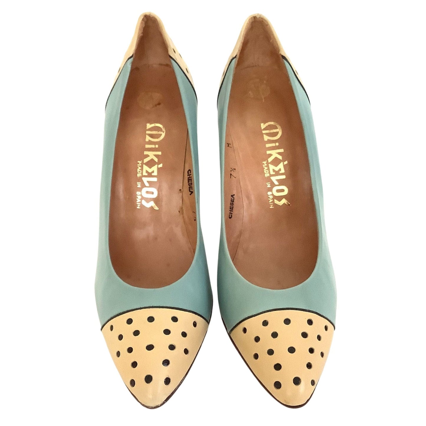 Polka Dot Pump Shoes 7 / Multi