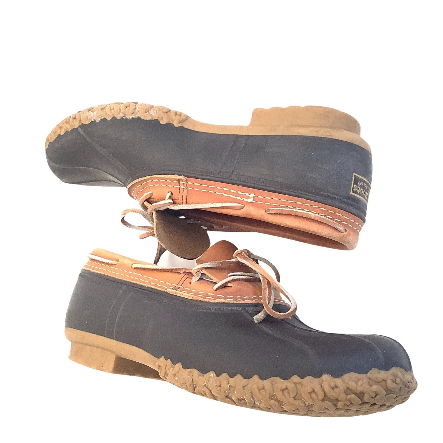 Portland USA Rubber Shoes 9 / Brown / Vintage 1990s