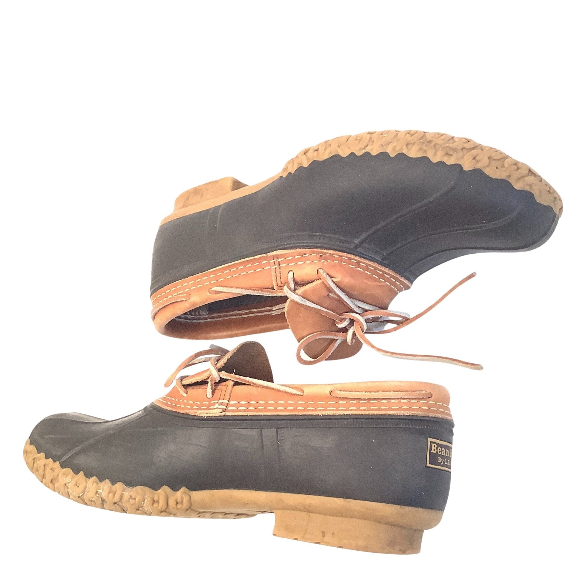 Portland USA Rubber Shoes 9 / Brown / Vintage 1990s