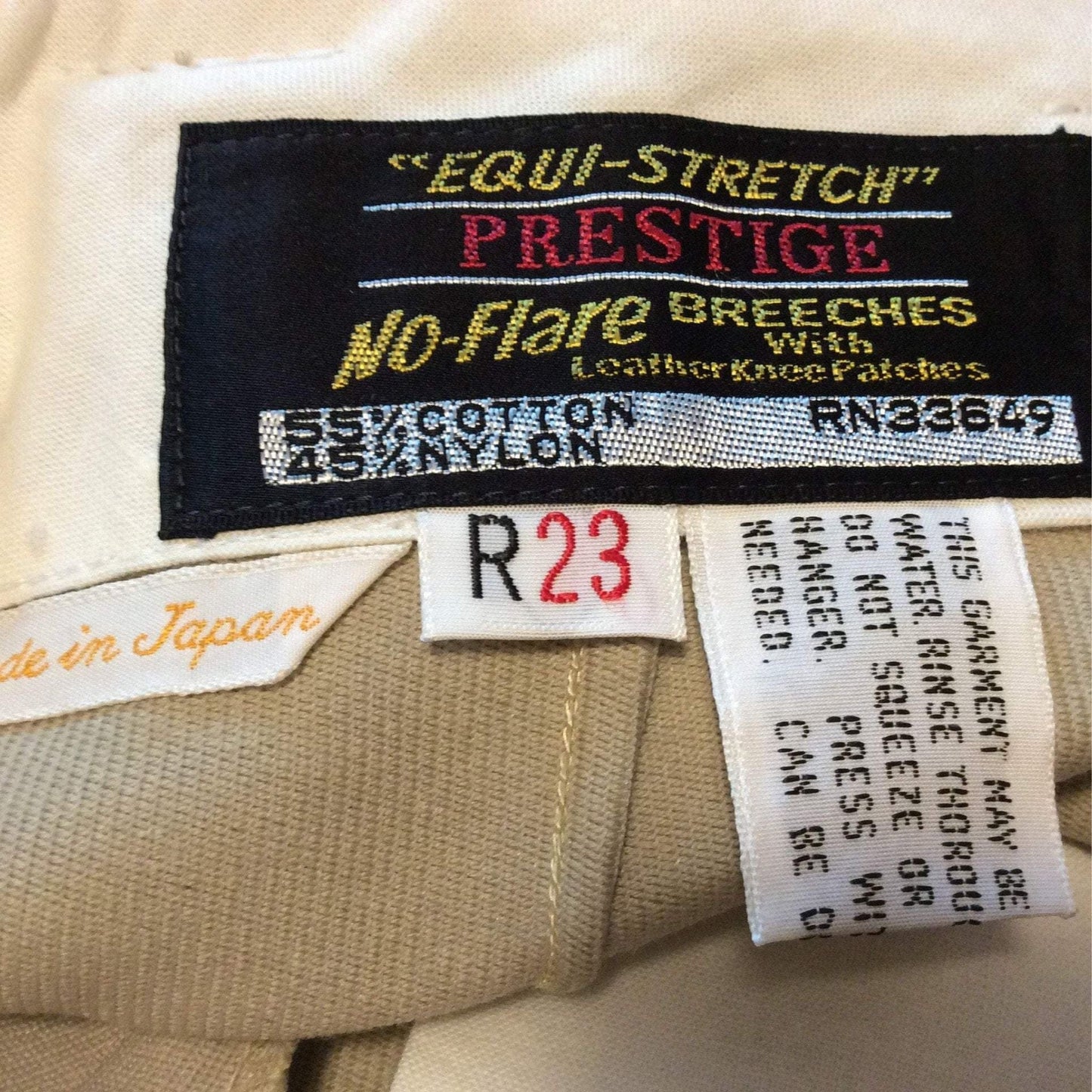 Prestige Equestrian Pants Extra Small / Beige / Vintage 1990s
