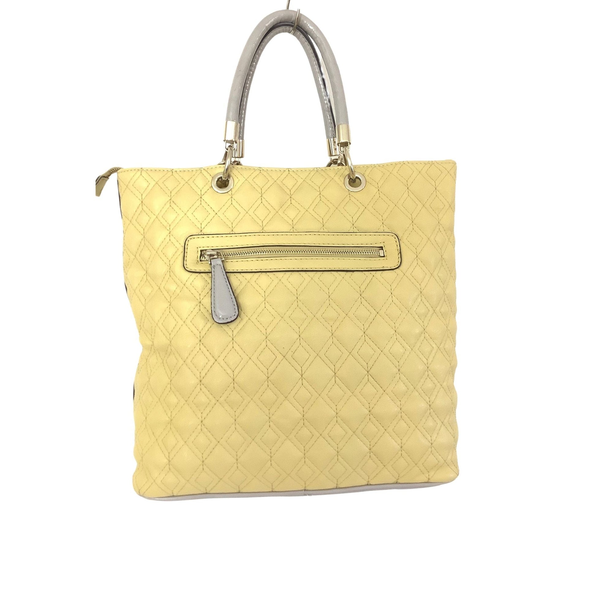 Quilted Yellow Tote Bag Multi / Man Made / Y2K - Now