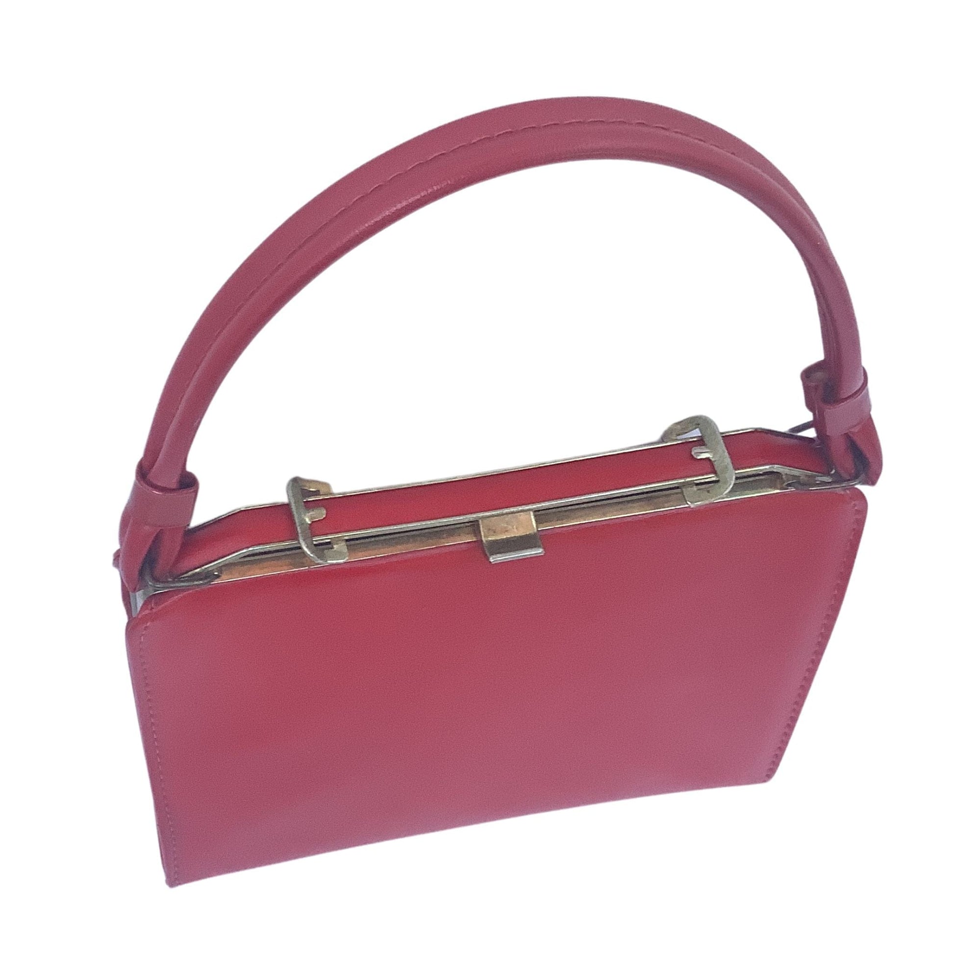 Red 1950s Handbag Red / Synthetic / Costume