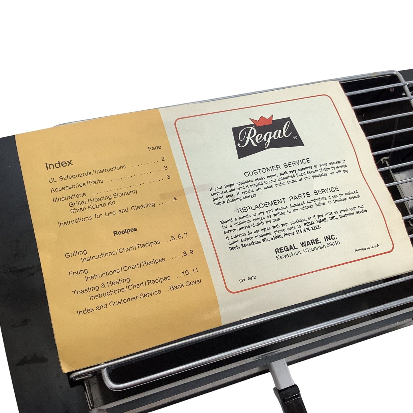 Regal Indoor Grill Multi / Steel / Electric