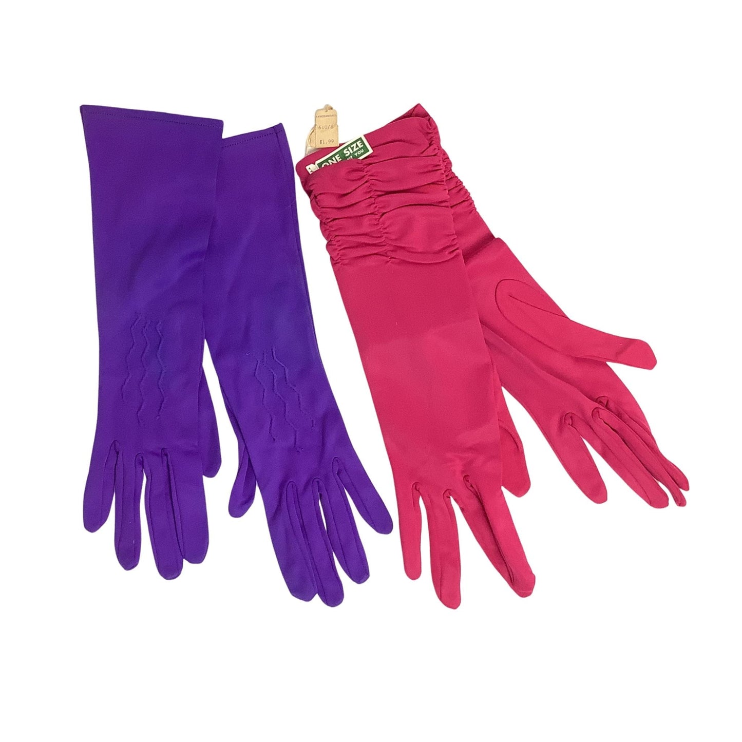 Retro Prom Gloves One size / Multicolor / Gloves