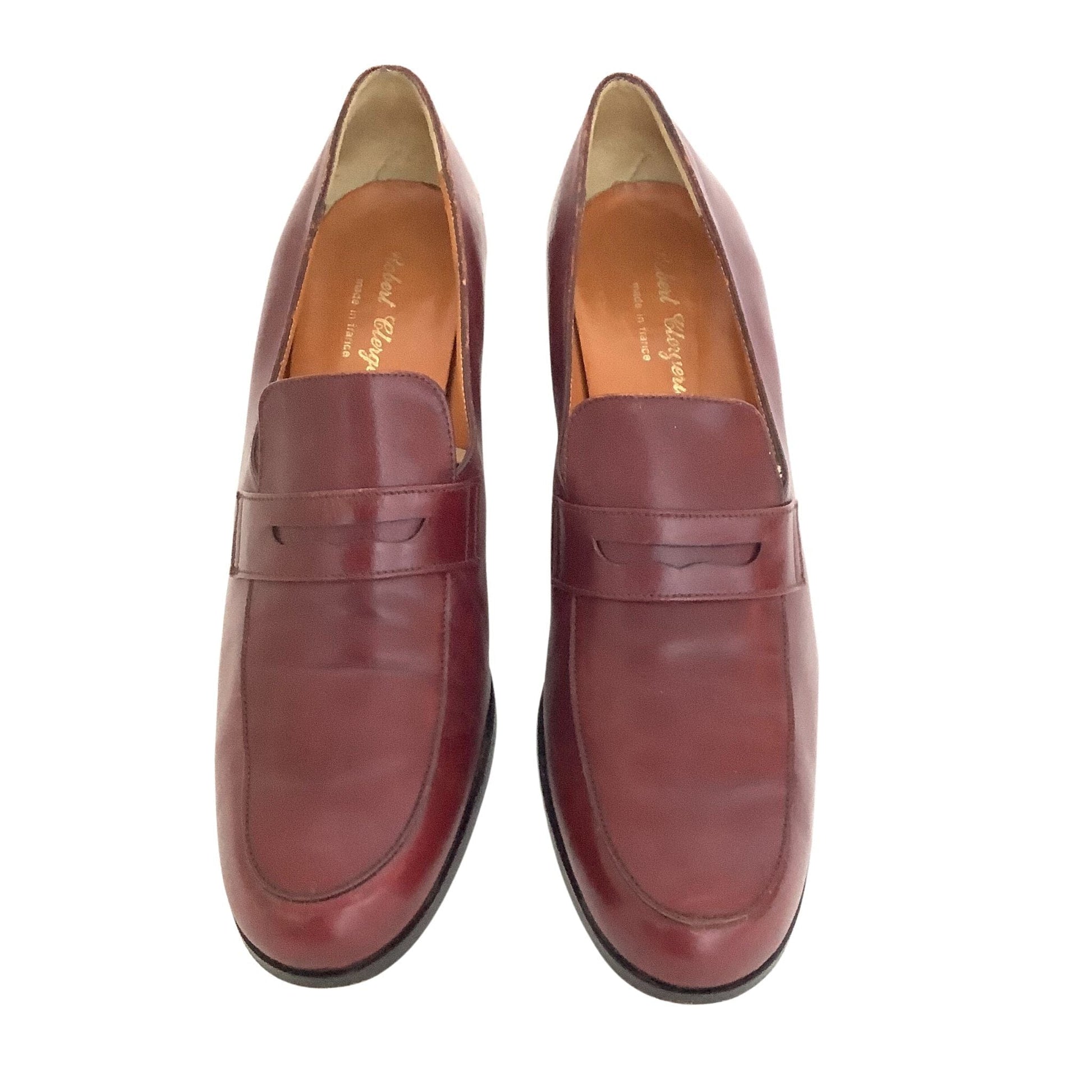 Robert Clergerie Loafers 8 / Brown / Vintage 1980s