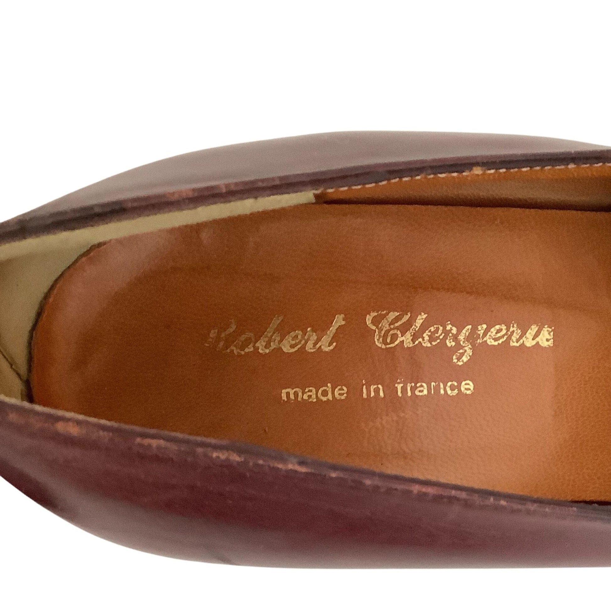 Robert Clergerie Loafers 8 / Brown / Vintage 1980s