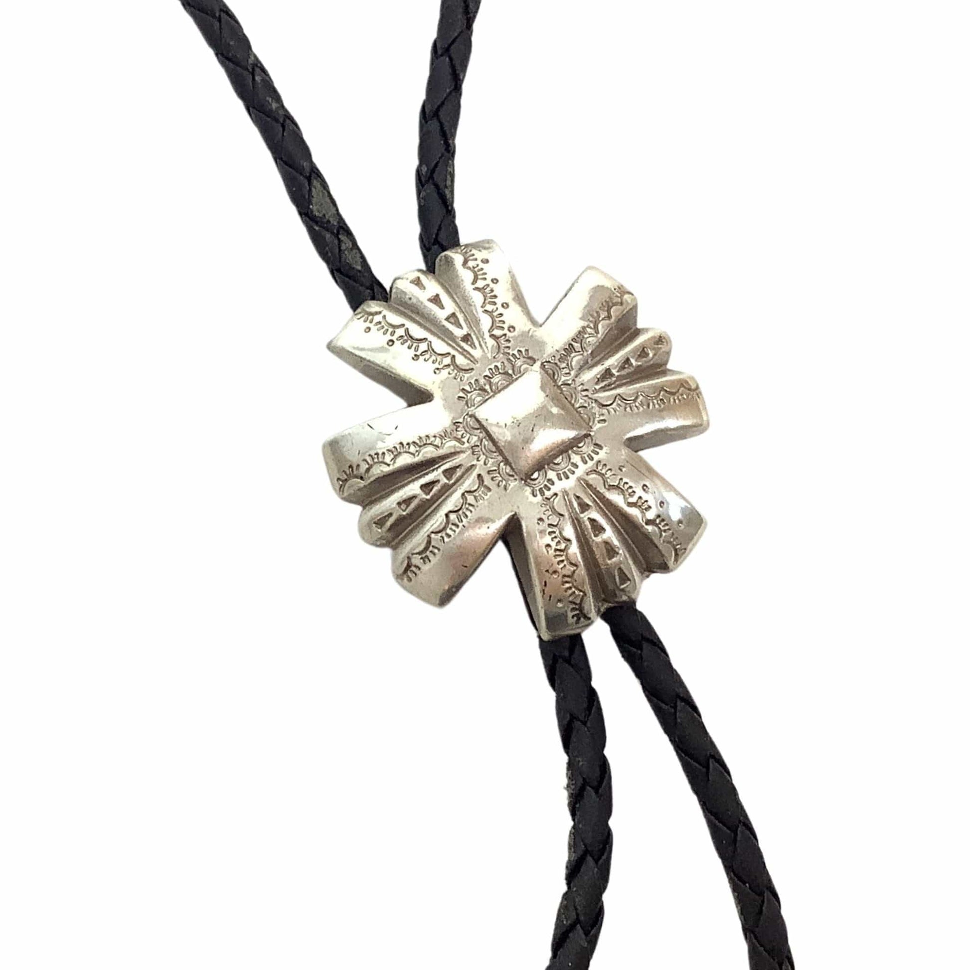 Rockabilly Bolo Tie Silver / Metal / Bolo TIe