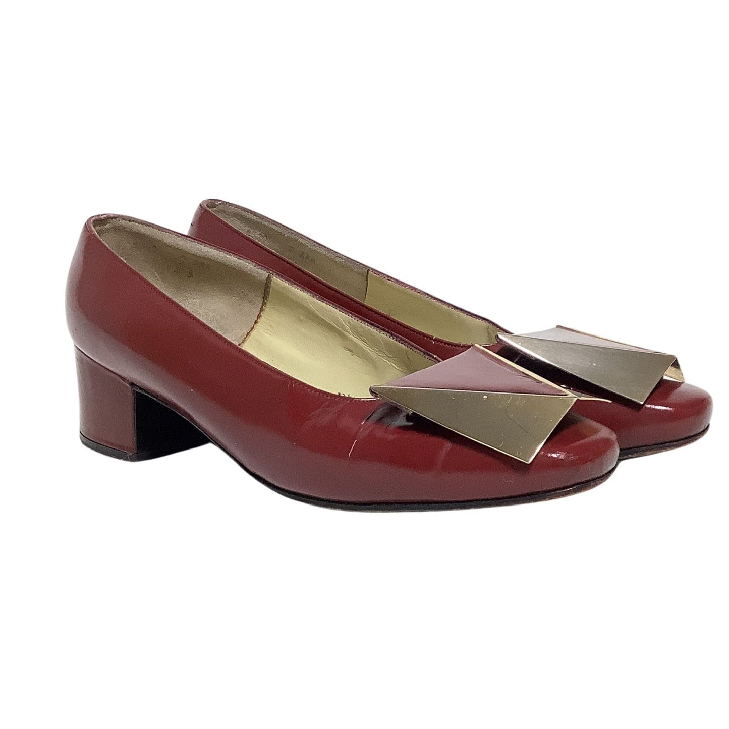 Roger Vivier 1960s Heels 6.5 / Burgundy / Classic pumps