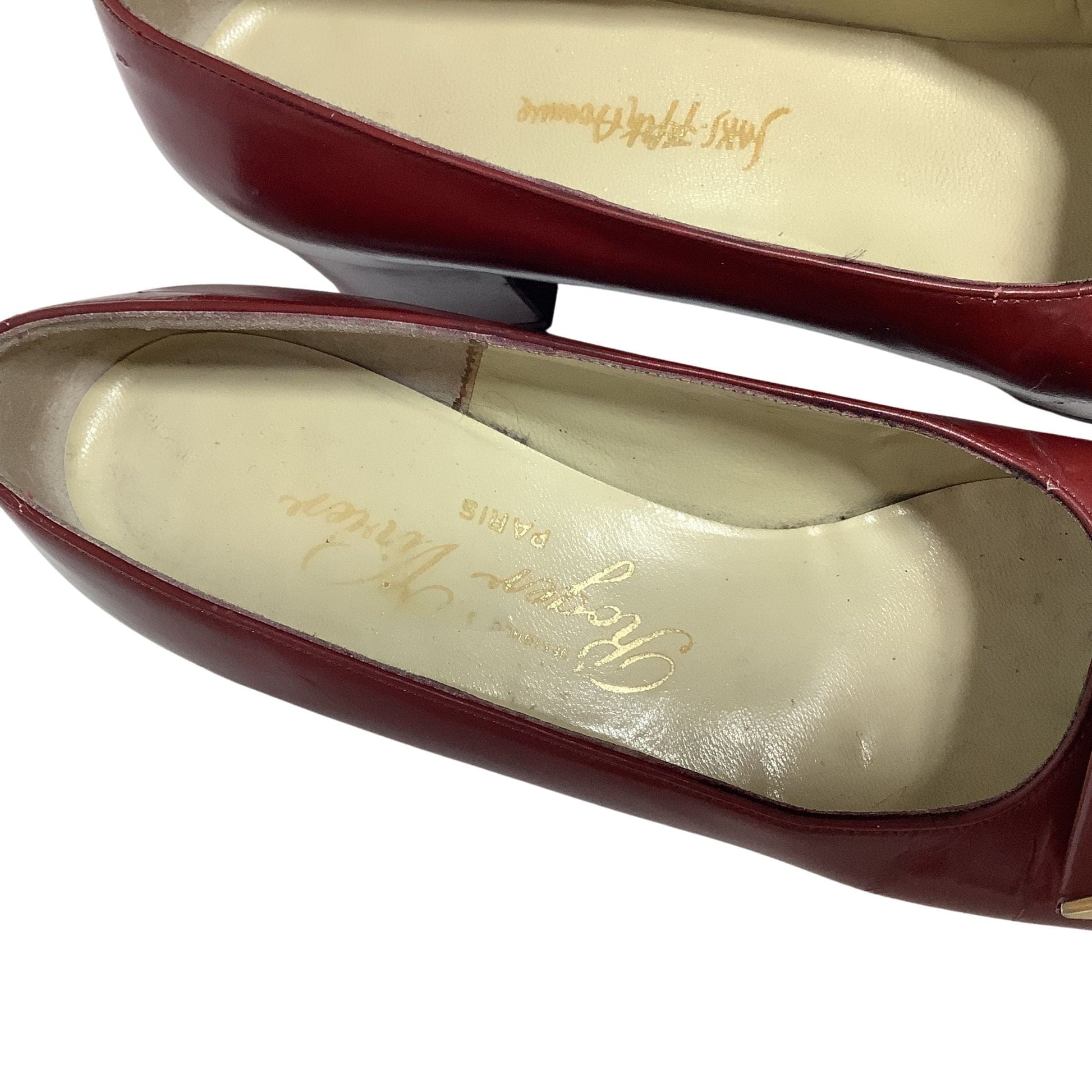 Roger Vivier 1960s Heels 6.5 / Burgundy / Classic pumps