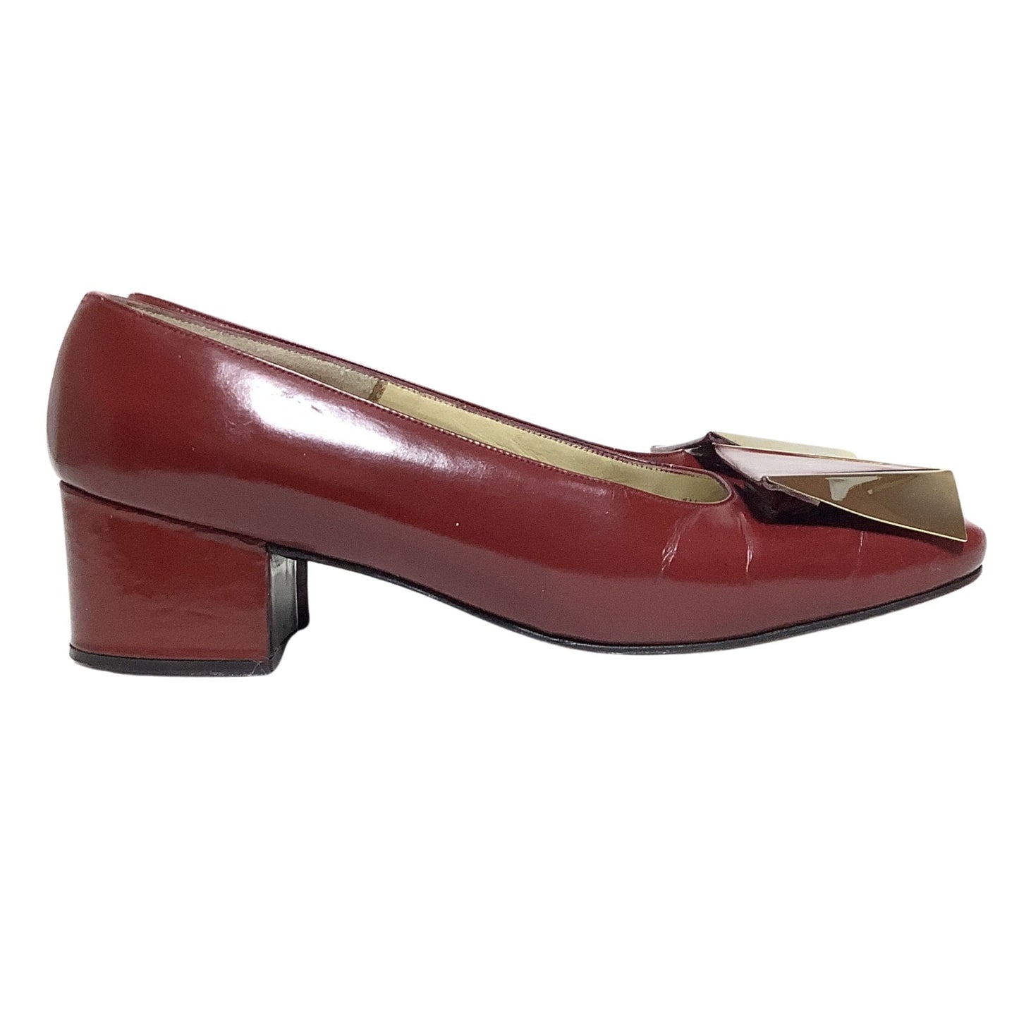 Roger Vivier 1960s Heels 6.5 / Burgundy / Classic pumps