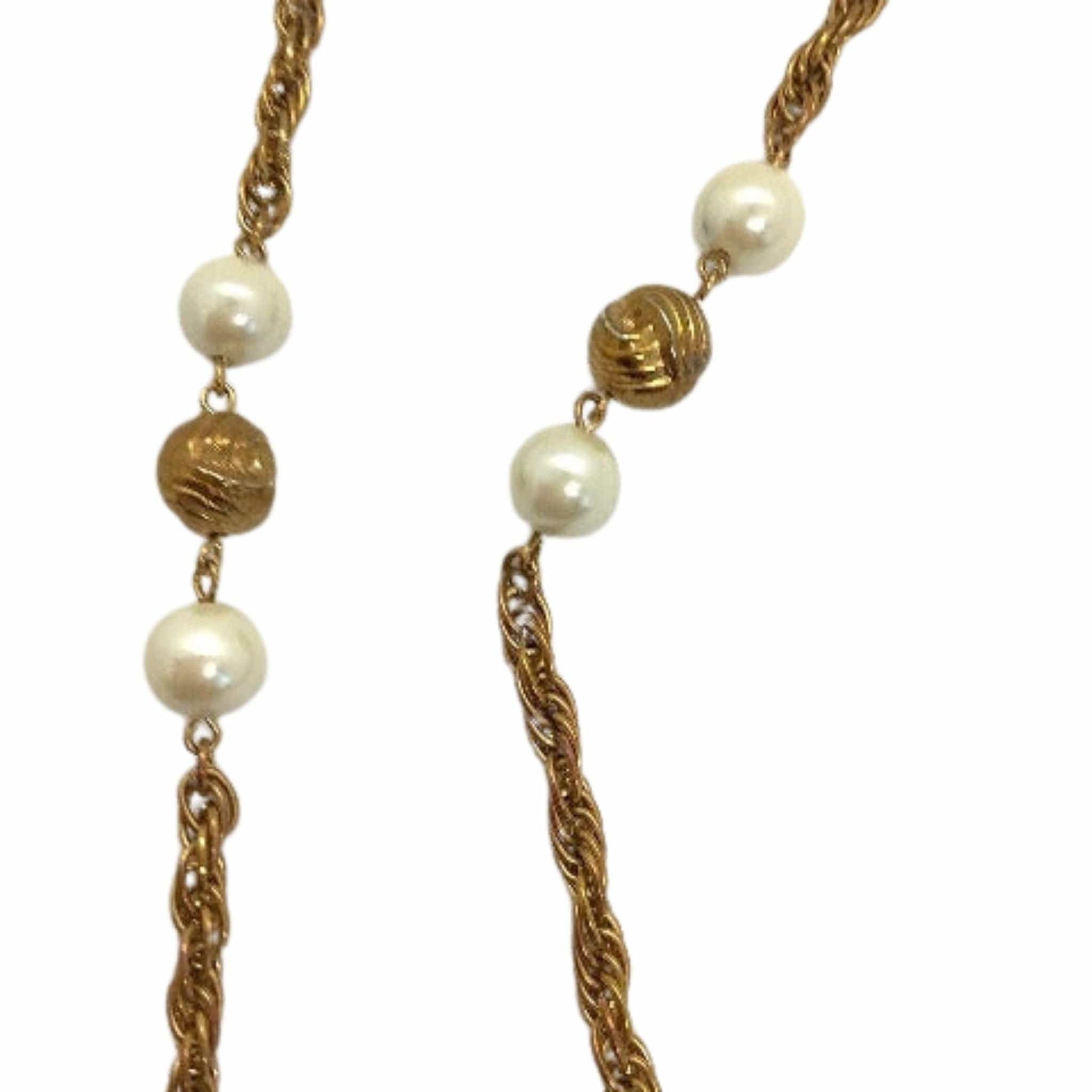 Romantic Pearl Necklace Copper / Romantic