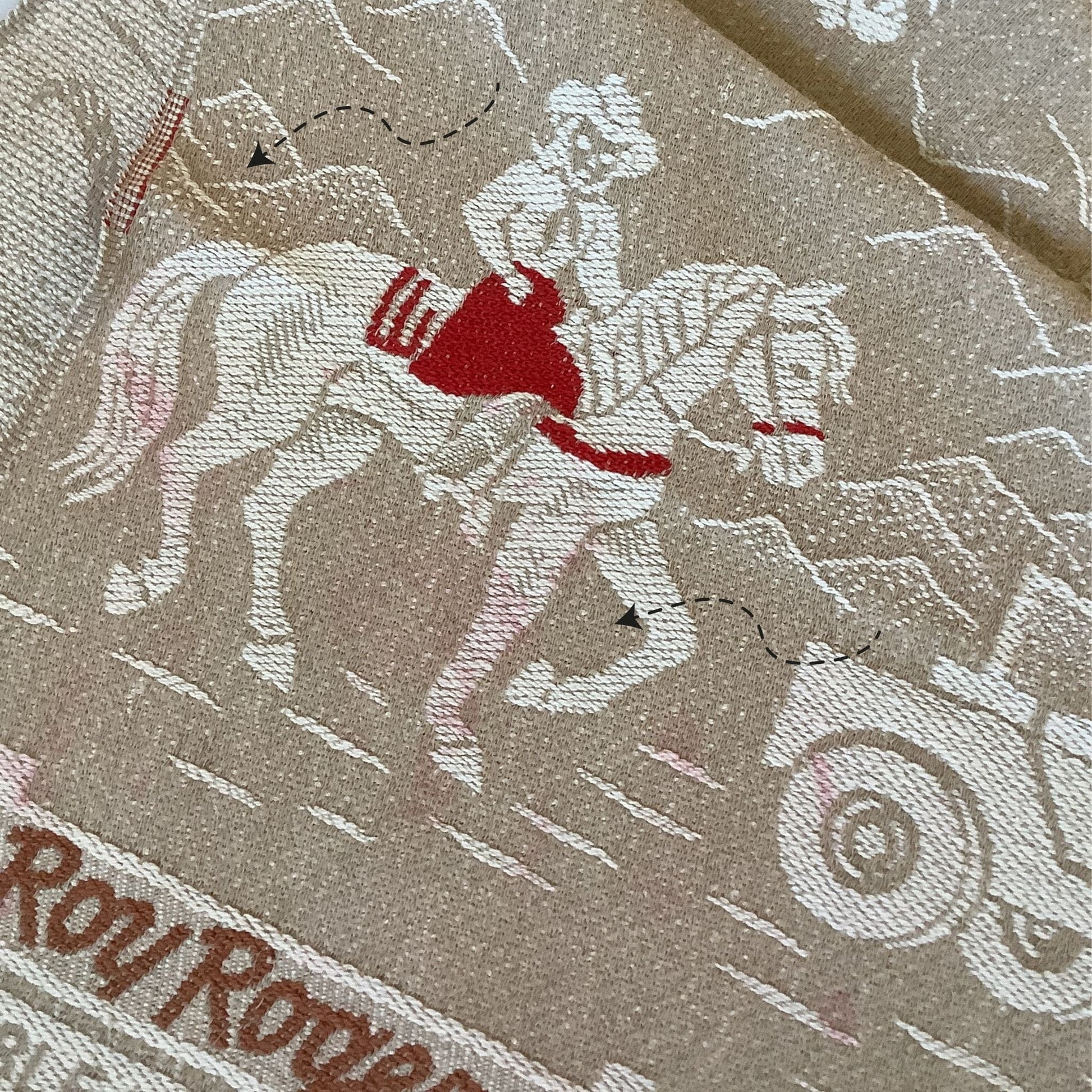 Roy Rogers 1950s Bedspread Multi / Cotton / Vintage 1950s