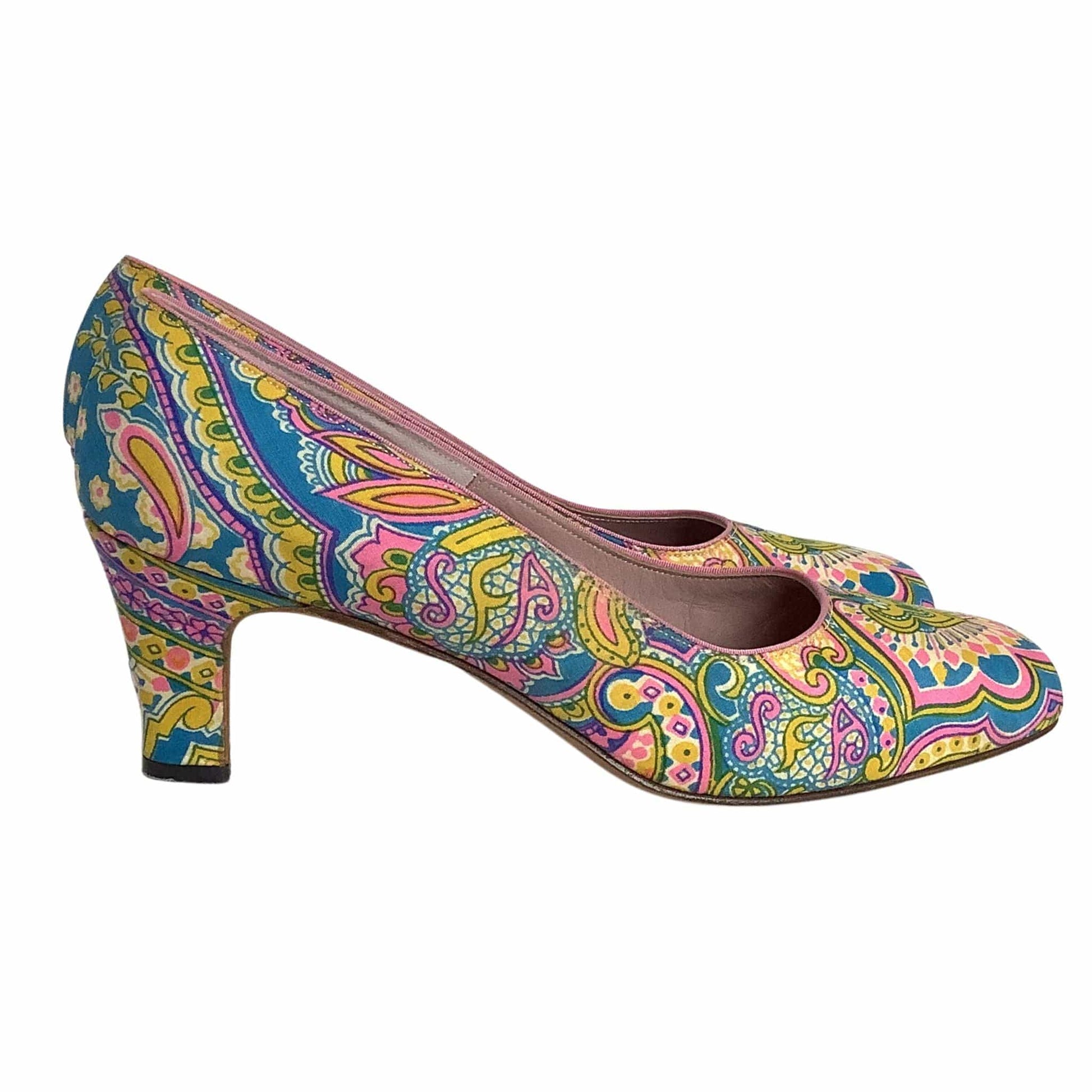 Saks Fifth Avenue Heels 8.5 / Multicolor / Classic pumps