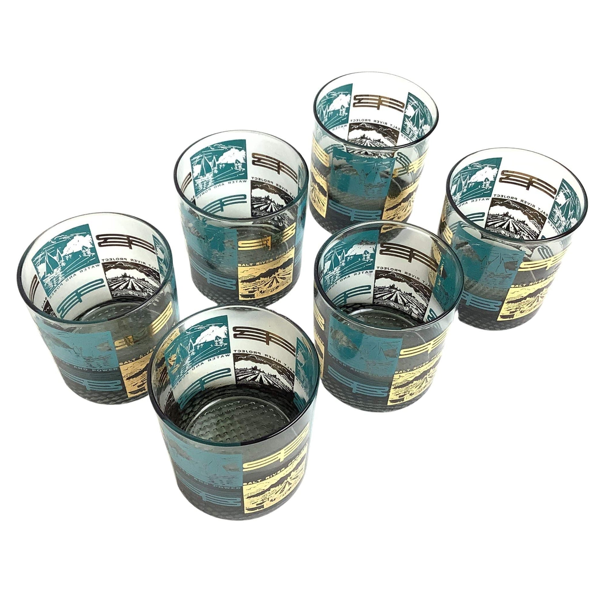 Salt River Project Barware Multicolor / Glass