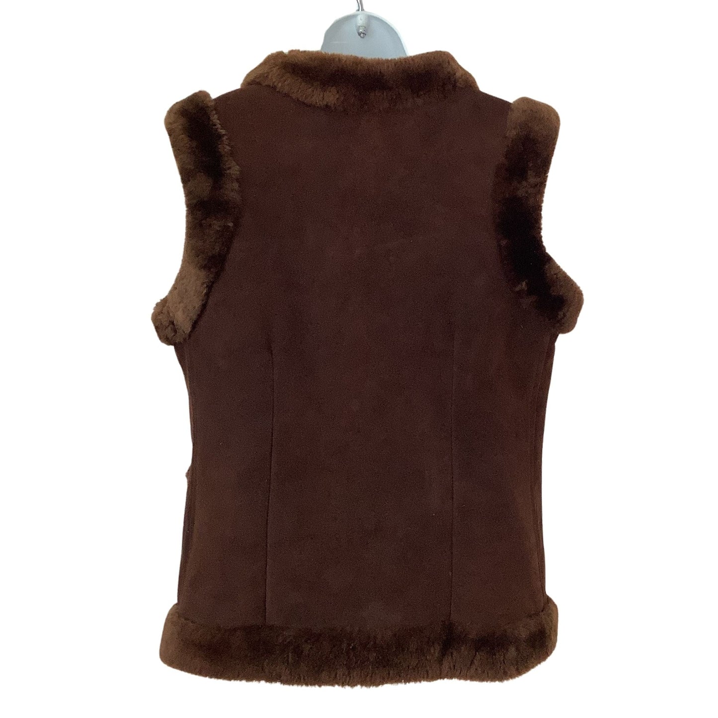 Sheepskin Wool Vest Medium / Brown / Classic