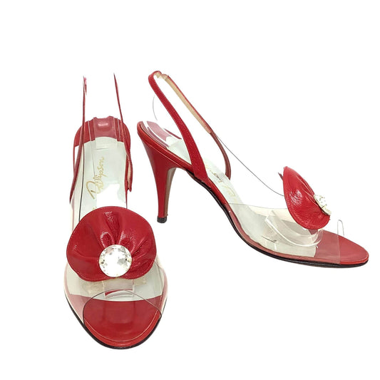 Stanley Philipson Red Heels 8.5 / Clear / Classic