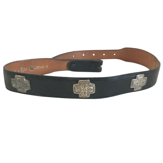 Taos Style Belt Black / Medium (M) / Leather