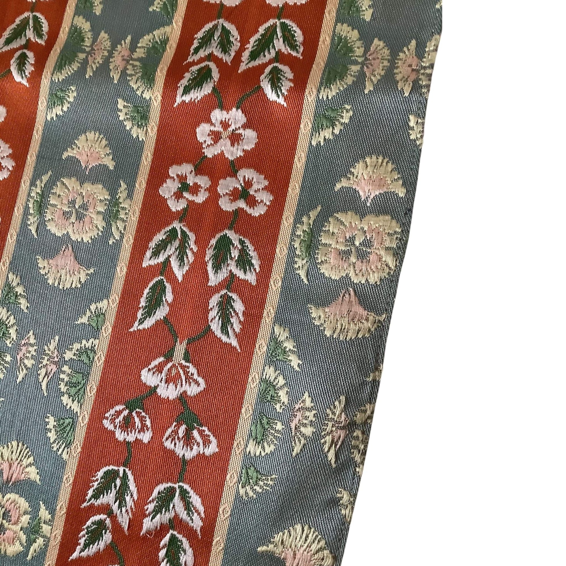 Tatsumara Silk Table Runner Multi / Silk / Vintage 1940s