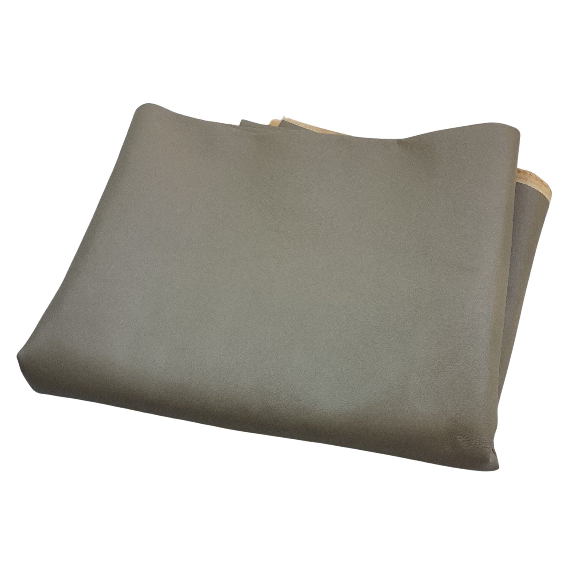 Taupe Faux Leather Piece Taupe / Vegan Leather / Solid