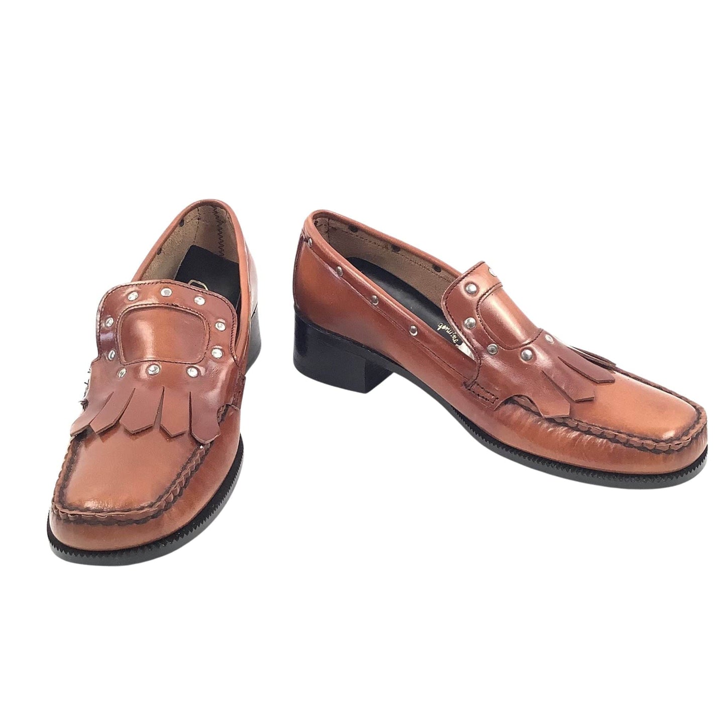 Thom McAn Loafers 8 / Brown / Vintage 1960s