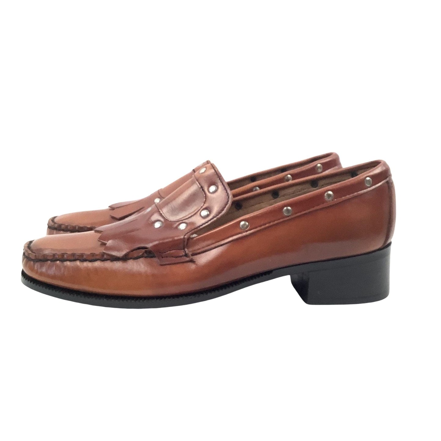 Thom McAn Loafers 8 / Brown / Vintage 1960s