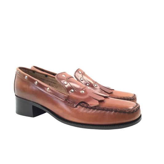 Thom McAn Loafers 8 / Brown / Vintage 1960s