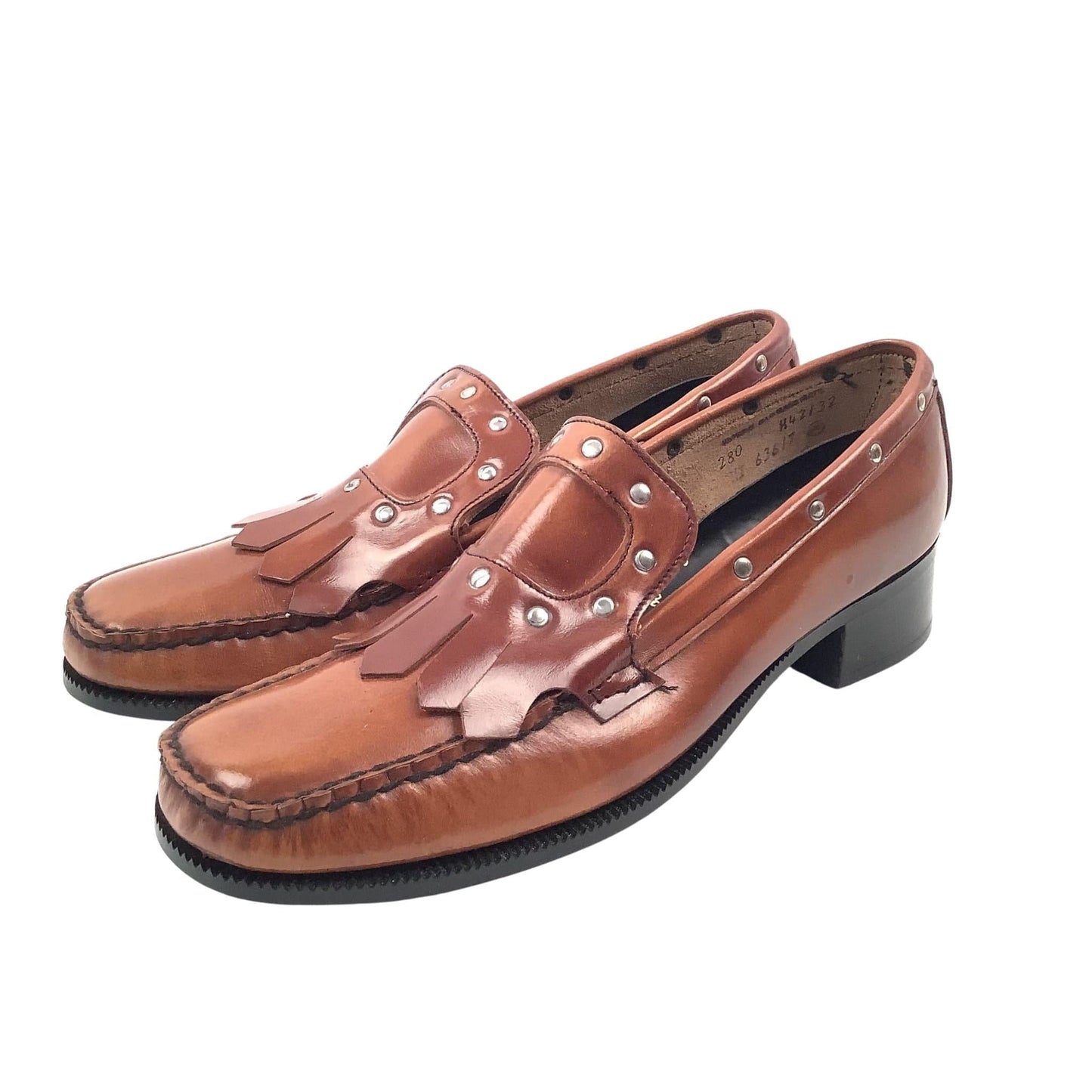 Thom McAn Loafers 8 / Brown / Vintage 1960s