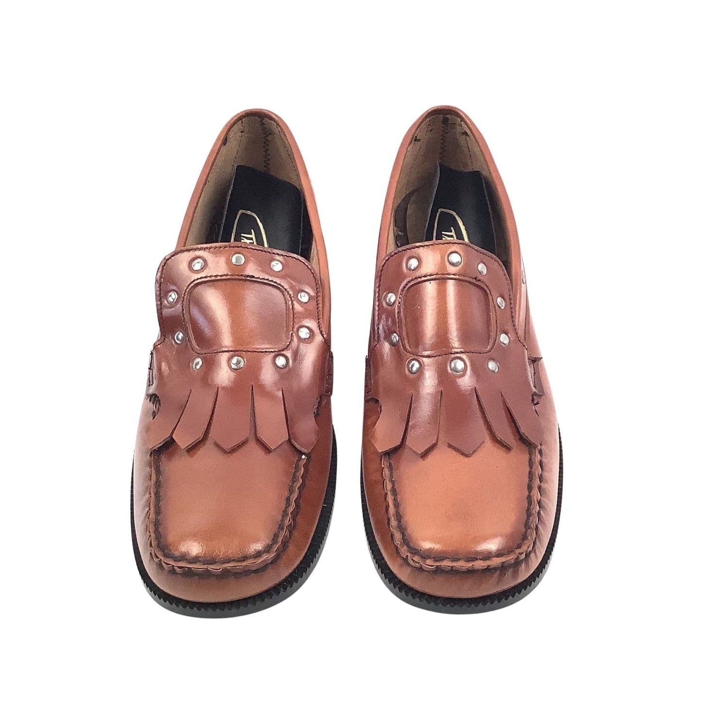 Thom McAn Loafers 8 / Brown / Vintage 1960s