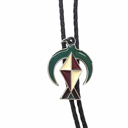 Thunderbird Bolo Tie Multicolor / Bolo TIe / Unisex