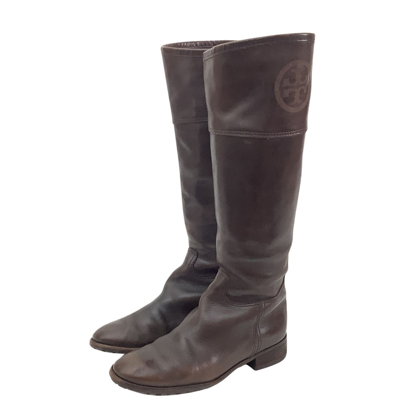 Tory Burch Equestrian Boots 7.5 / Brown / Y2K - Now