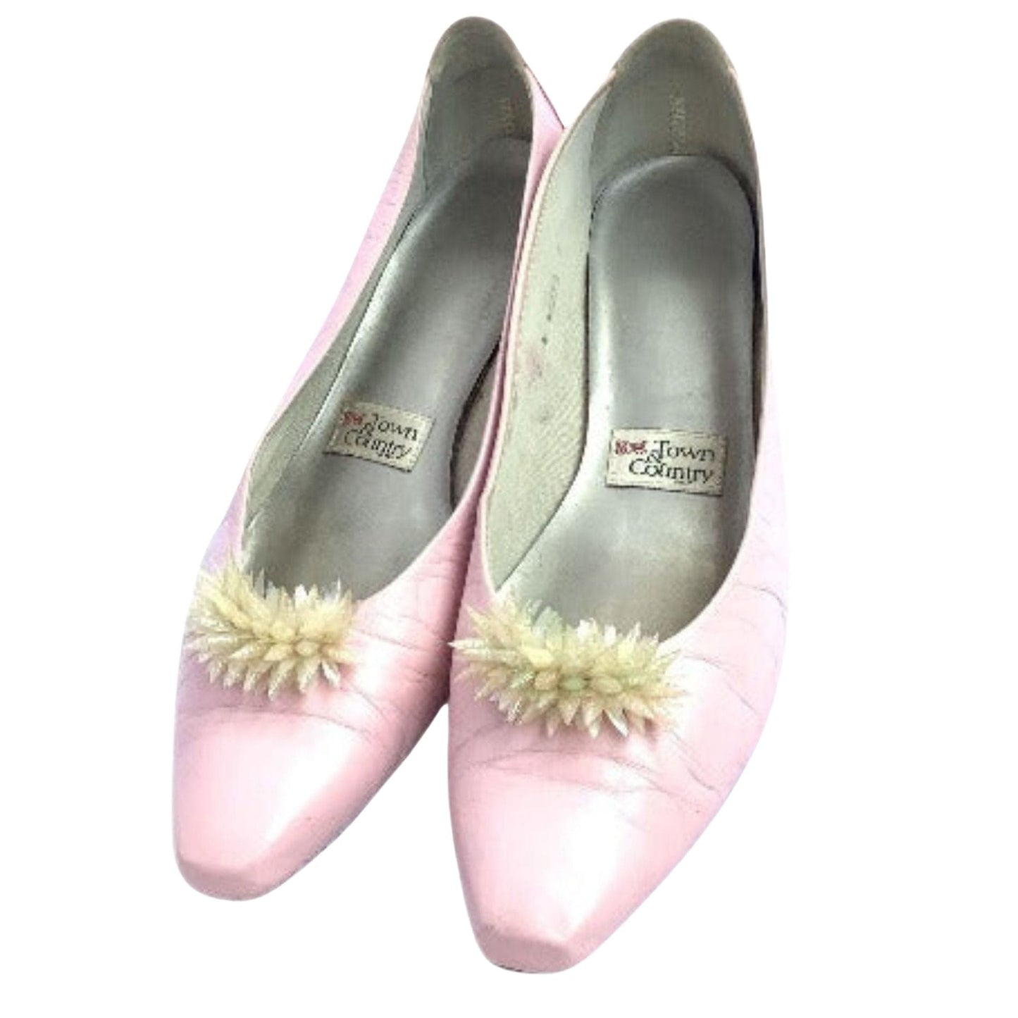 Town & Country Pink Flats 9.5 / Pink / Vintage 1980s