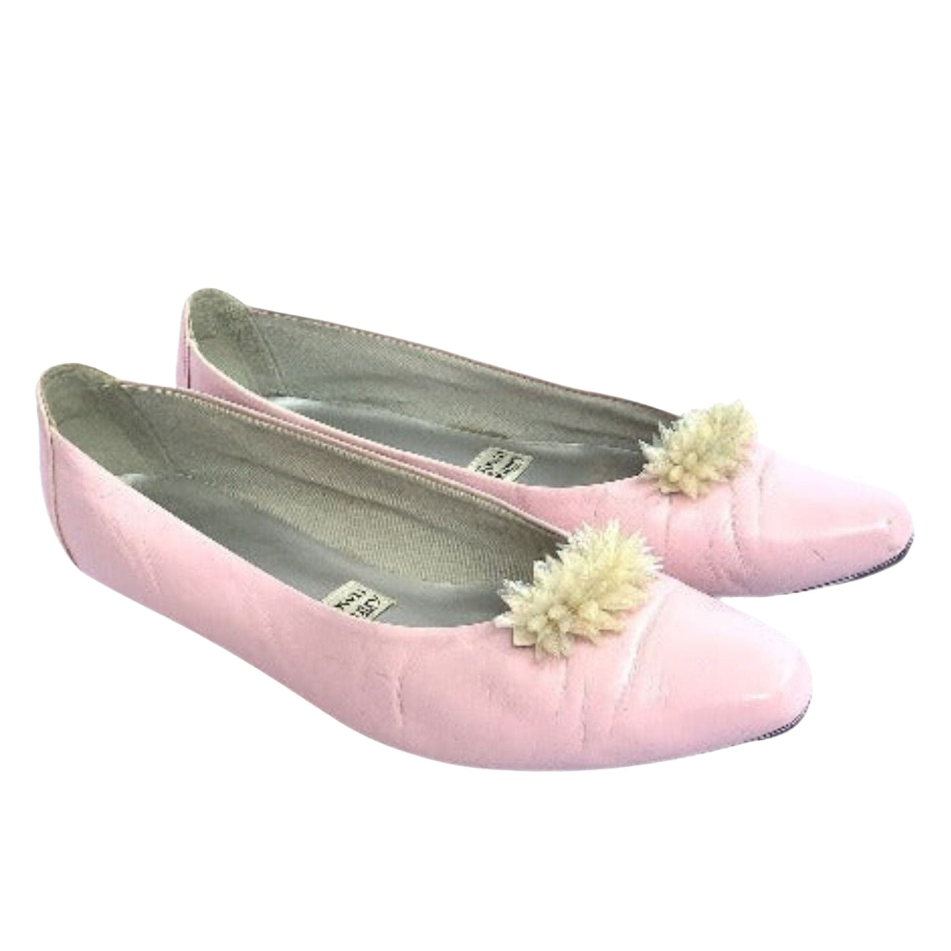 Town & Country Pink Flats 9.5 / Pink / Vintage 1980s