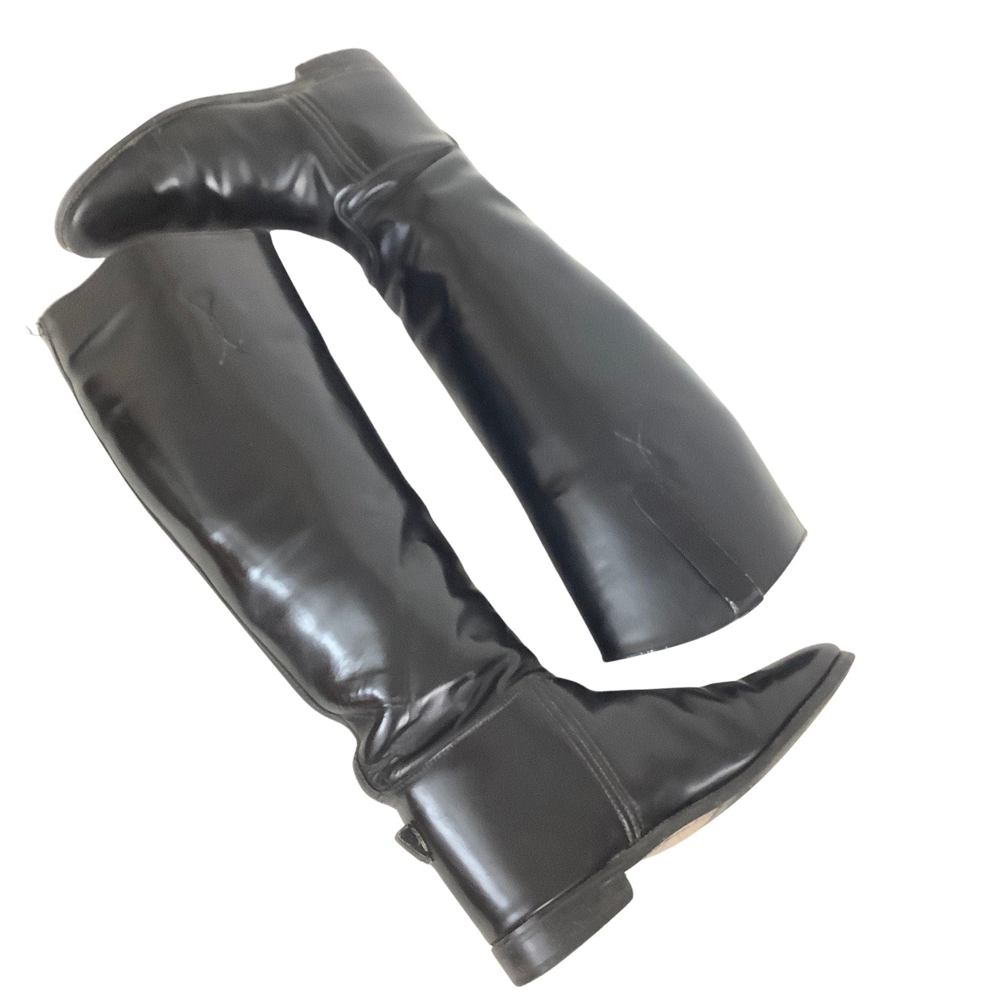 Used Dressage Boots 8 / Black / Vintage 1990s