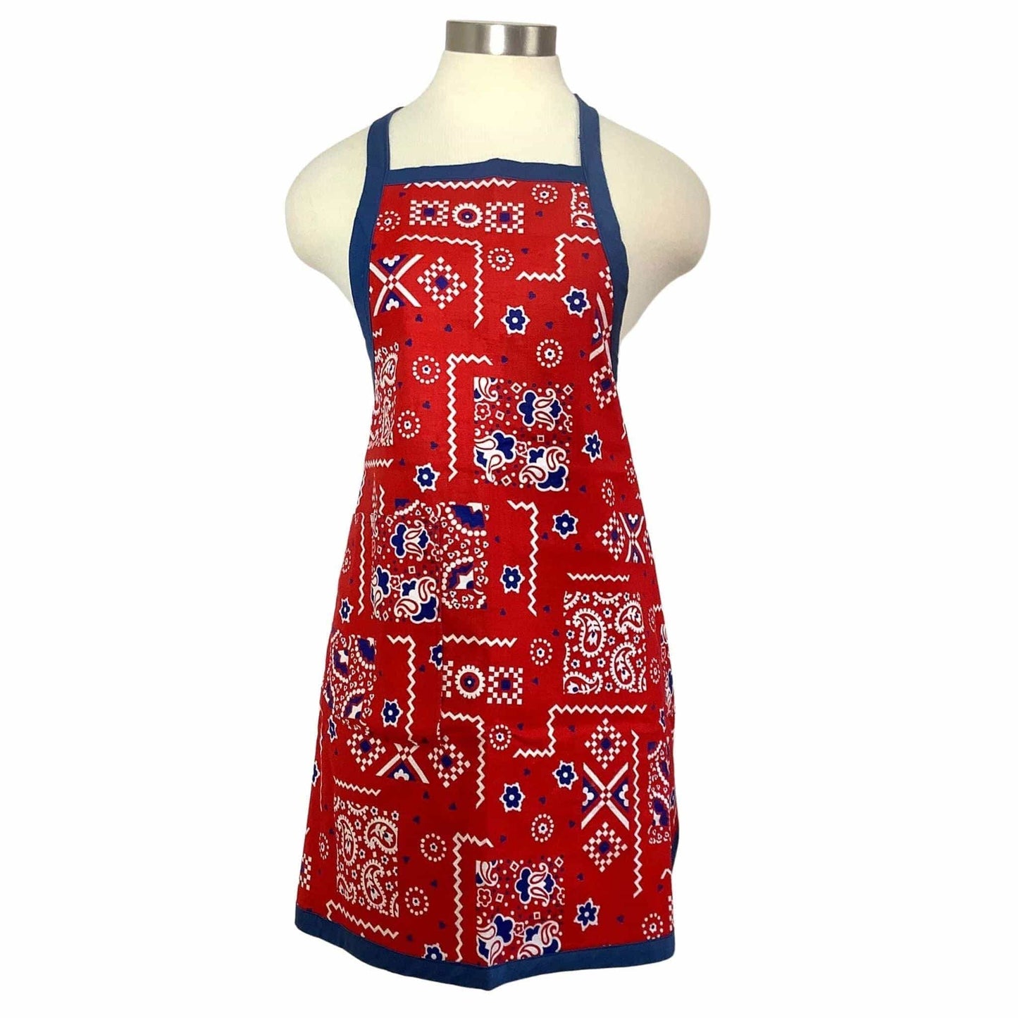 Vintage Bandana Apron OS / Multi / Vintage 1980s