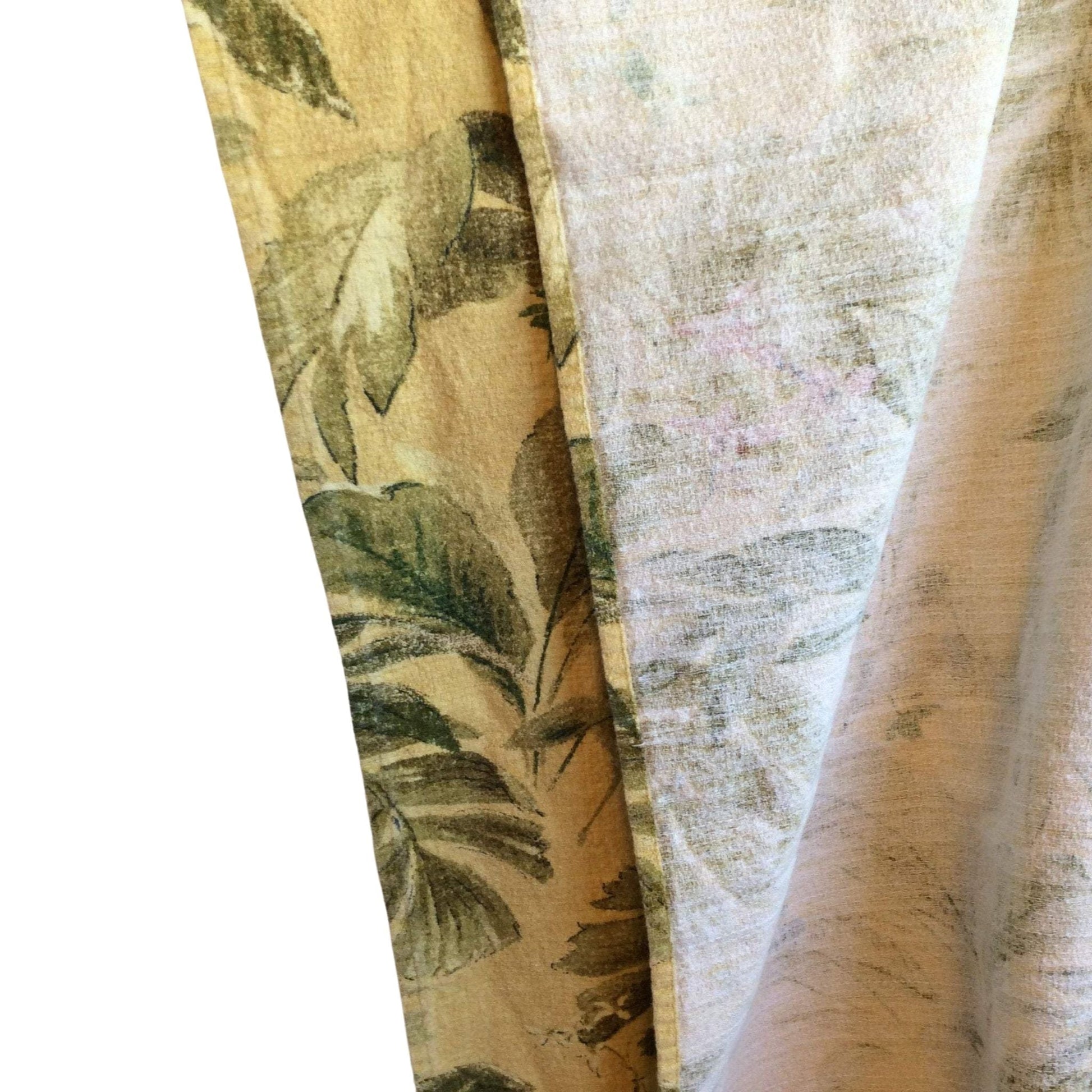 Vintage Barkcloth Fabric Multi / Barkcloth / Vintage 1960s
