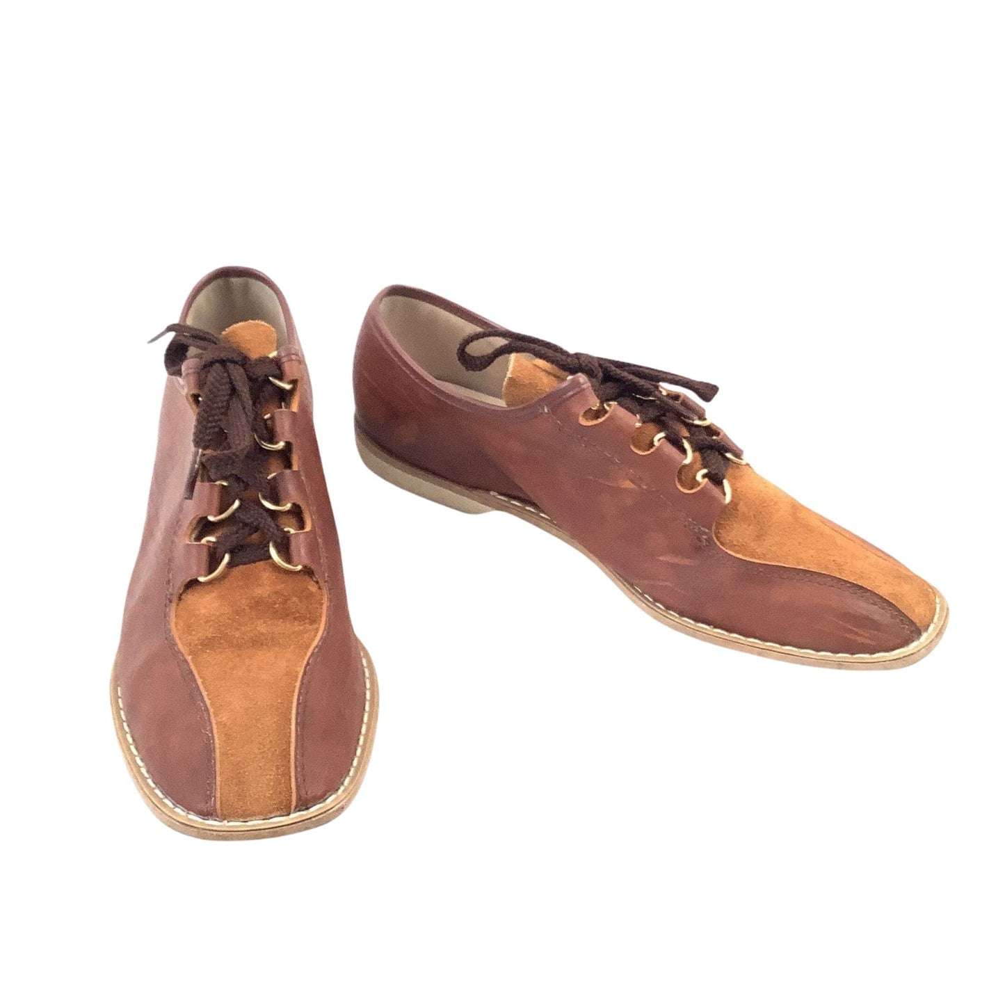 Vintage mens bowling on sale shoes