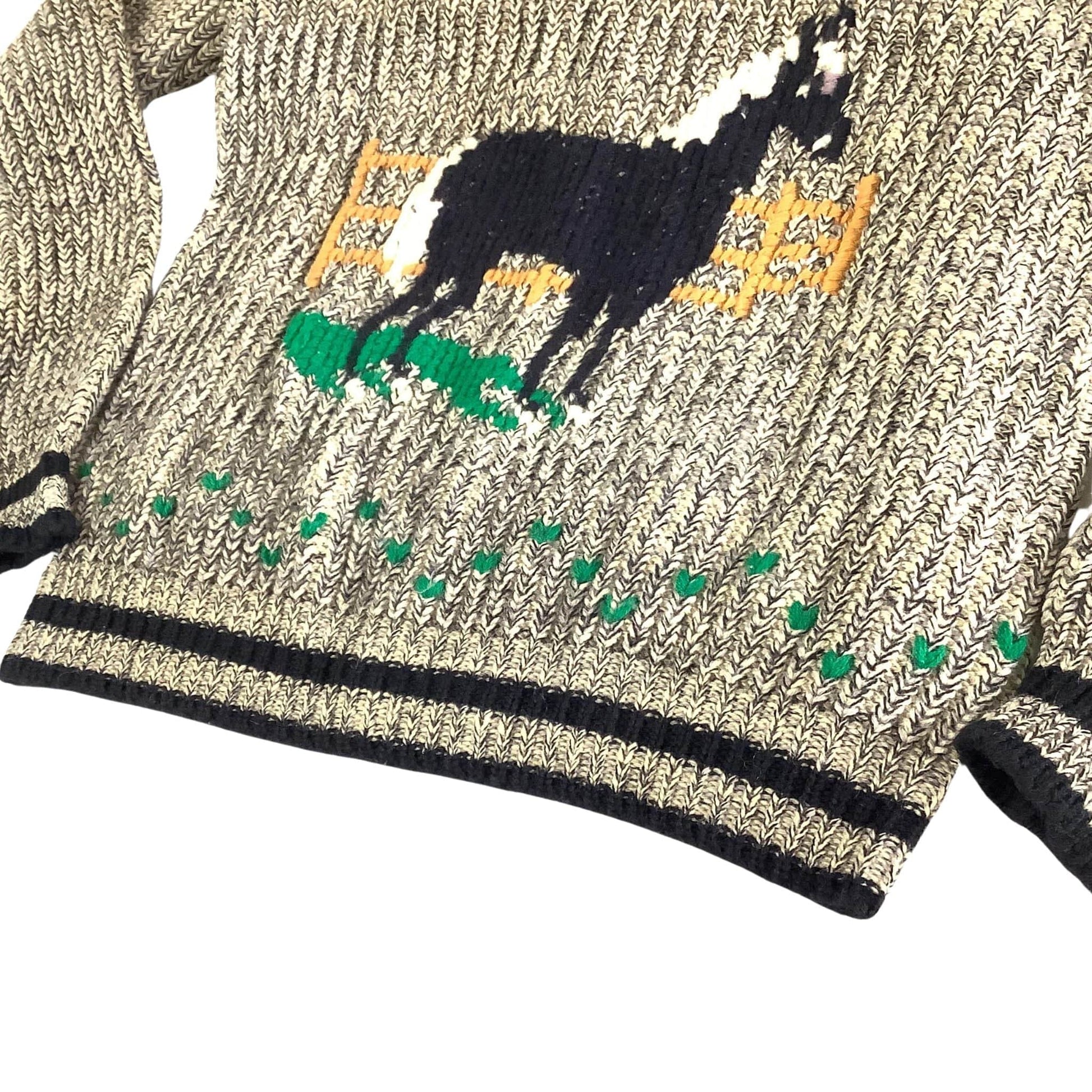 Vintage Caldwell Sweater Small / Multi / Vintage 1950s