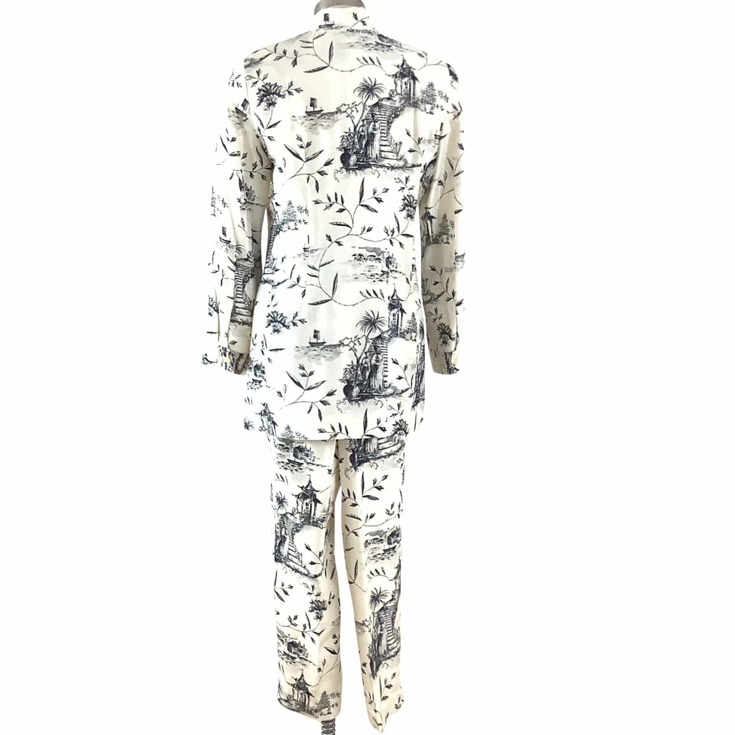 Vintage Chinoiserie Pantsuit Small / Multi / Y2K - Now